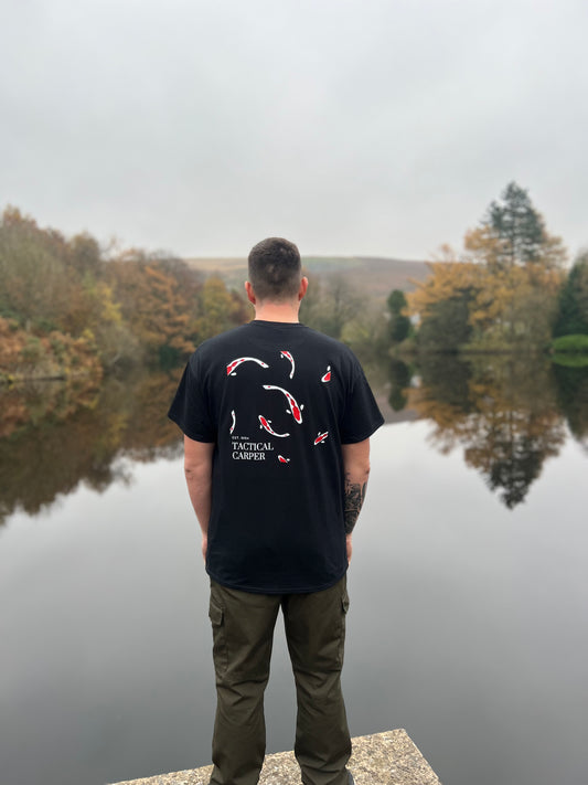 The Red “Mini Koi” Tee